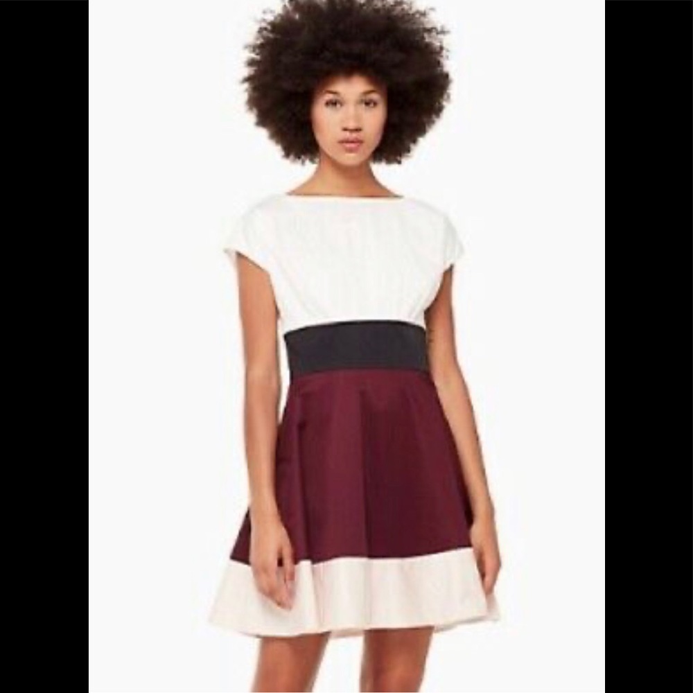 🔥Kate Spade🔥 SZ 4 NWOT  Fiorella Flare Dress